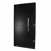 Porta Pivotante Lambri 2,15M X 90CM Nobre Direita com Puxador Preta  CRV