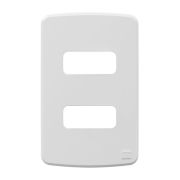 Placa 4"x2" Weg Composé 2 Módulos Branca