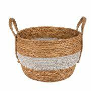 Cesta Decorativa Trynit 30cm Natural Diagonal