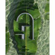Misturador Bica Alta Leaf Curv Cromado 1/4 Volta Kohler