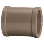 Luva 110mm Pvc Soldável Marrom Amanco
