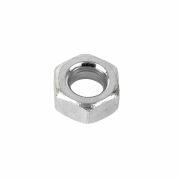 Porca de Aço Zincado 6mm 100pcs Brico Forte