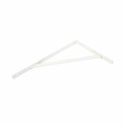 Suporte para Prateleira Prat-K Mão Francesa 25cm Branco