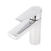 Torneira Misturador Monocomando para Banheiro de Mesa Bica Baixa Livo Cromado Addra