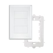 Placa 4"x2" Cega Fame Evidence Branca