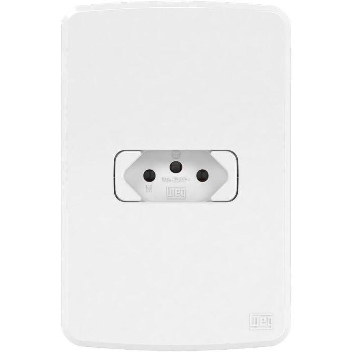 Tomada Weg Composé 2P+T Branco 10A | Cassol Centerlar