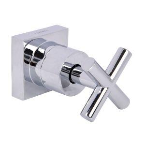 Acabamento para Registro 1/2" A 1" Trento Base Docol e Deca Cromado Addra