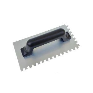 Desempenadeira 12x24cm Dentada Aço Brico Forte