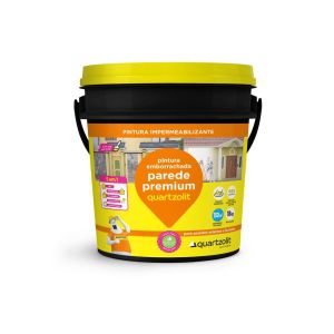 Tinta Impermeabilizante  Parede Premium 18L Branco Quartzolit