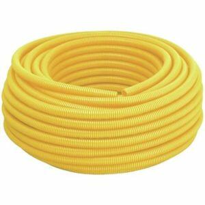 Eletroduto Corrugado PVC 20mm 50m Amarelo Tigre