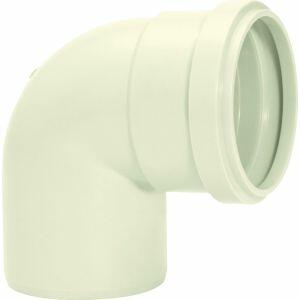 Joelho 90º 100mm Pvc Esgoto Serie r Cinza Amanco