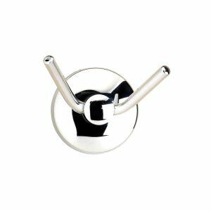 Cabide para Banheiro Jackwal Duplo Standard Cromado