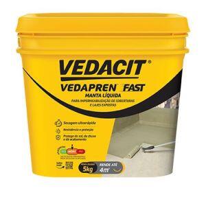 Impermeabilizante Vedapren Fast 5kg Vedacit