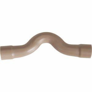 Curva Transposição 20mm Pvc Sold Marrom Amanco