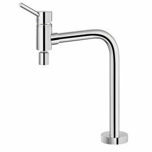 Torneira Misturador Monocomando para Cozinha de Mesa Bica Alta 1/2" Lóggica Coldstart Cromado Docol