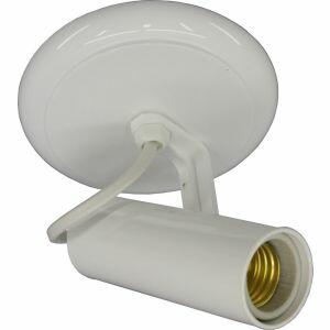 Spot Vitralux 1 Lâmpada Infinity sem Aleta E27 Branco