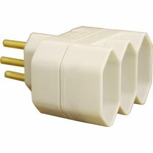 Plugue T Fame 3 Módulos 2P+T 10A 250V~ Cinza