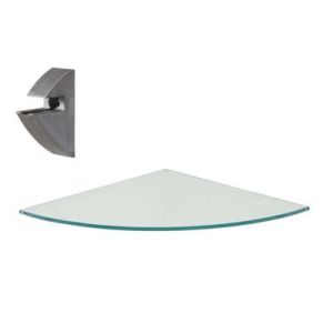 Prateleira Prat-K Vetro Raio com Suporte 20x20cm