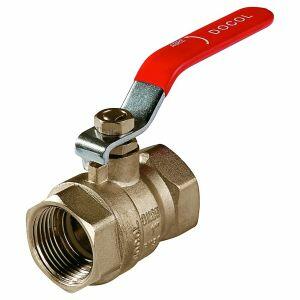Válvula Esfera com Alavanca 1.1/4" Vermelha Docol Válvula Esfera com Alavanca 1.1/4" Vermelha Docol