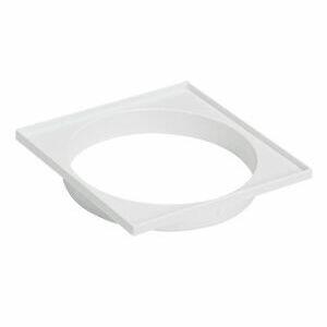Porta Grelha 100mm Pvc Cr Quadrado Amanco