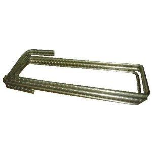 Estribo Aço CA-60 4,2mm 7x27cm 20 Peças Vanifer Estribo Aço CA-60 4,2mm 7x27cm 20 Peças Vanifer