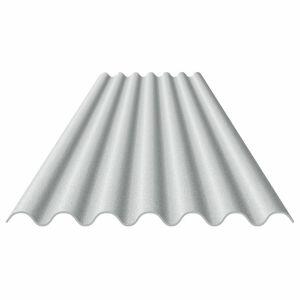 Telha Fibrocimento 4mm 50x244cm Cinza Eternit Telha Fibrocimento 4mm 50x244cm Cinza Eternit