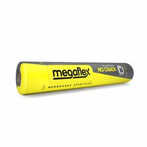 Manta Asfáltica 25kg Polietileno MGX300 com Alumínio Tipo 1 1mx10m Megaflex