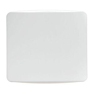 Placa Cega 4"x4" Zeffia Branco Com Suporte Pial