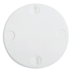 Placa 4"x4" Cega Tramontina Liz/Lux Branca