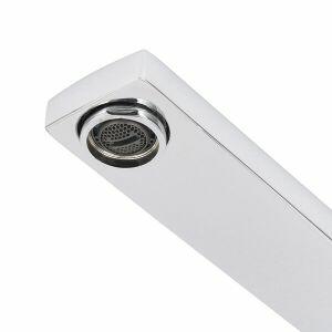 Torneira Misturador para Cozinha de Mesa Bica Alta 1/2" Bistrô com Ducha Cromado Docol