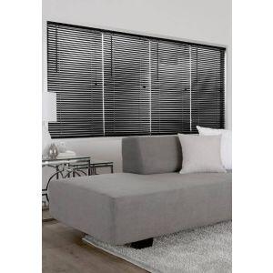 Persiana Horizontal PVC Block 25mm 0,80L X 1,60A Preta