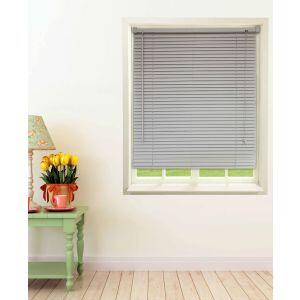 Persiana Horizontal PVC Block 25mm 1,00L X 1,60A Cinza