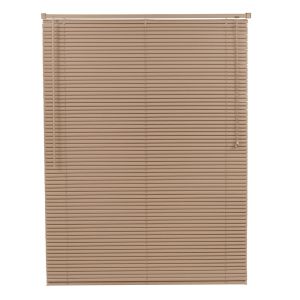 Persiana Horizontal PVC Block 25mm 1,20L X 1,60A Café