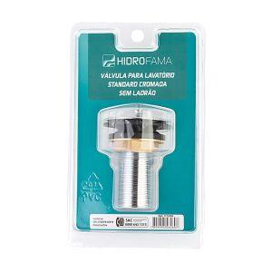 Válvula para Lavatório 7/8" Cromado (BM) A63 1" Hidrofama