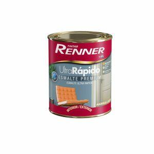 Tinta Esmalte Renner Ultra Rápido Premium 900ml Branco Brilhante