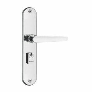 Fechadura Espelho Externa Serralheiro Francesa 725-01E 40mm Cromado Pado
