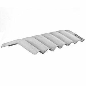 Cumeeira Fibrocimento Ondulada 20° 1,1mx63cm Cinza Eternit
