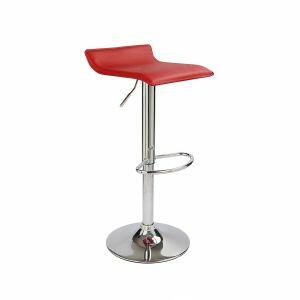 Banqueta Quadratta ABS Vermelho Diagonal Banqueta Quadratta ABS Vermelho Diagonal