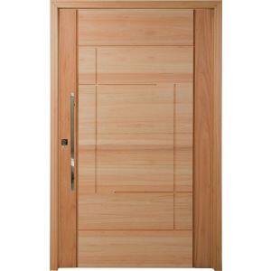 Porta Pivotante Madeira Eucalipto Cruzeiro PM92 2,10x1,00m