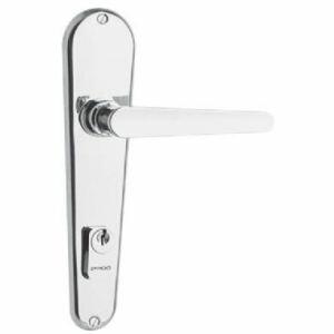 Fechadura Espelho Externa Serralheiro 22mm Cromado Francesa 460-46E Pado
