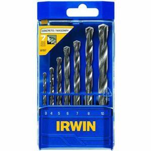 Kit Brocas Irwin para Concreto 7 Peças