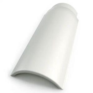 Cumeeira Cerâmica Perkus 0,42mx17cm Branco Cumeeira Cerâmica Perkus 0,42mx17cm Branco
