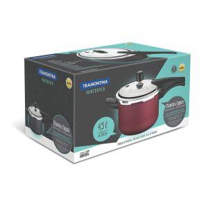 Panela de Pressão Vancouver Grafite 4,5L Tramontina Panela de Pressão Vancouver Grafite 4,5L Tramontina