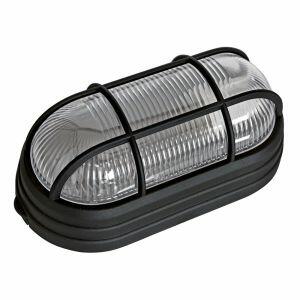 Luminária Tartaruga Dital Marina 1 Lâmpada com Grade E27 Preta