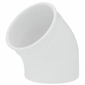 Saleiro Oxford Joelho Médio Branco