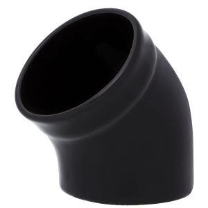Saleiro Oxford Joelho Médio Preto