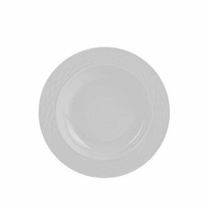 Prato Fundo Casa&Ideia Ege 20cm Branco
