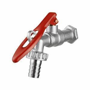Torneira para Jardim Esfera 1/2" Cromado com Porta Cadeado Lorenzetti