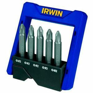 Jogo de Bits Irwin Power Bits Phillips #2 5 Peças Jogo de Bits Irwin Power Bits Phillips #2 5 Peças