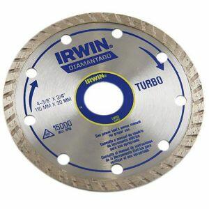 Disco Diamantado Turbo Irwin IW13893 110mm Disco Diamantado Turbo Irwin IW13893 110mm